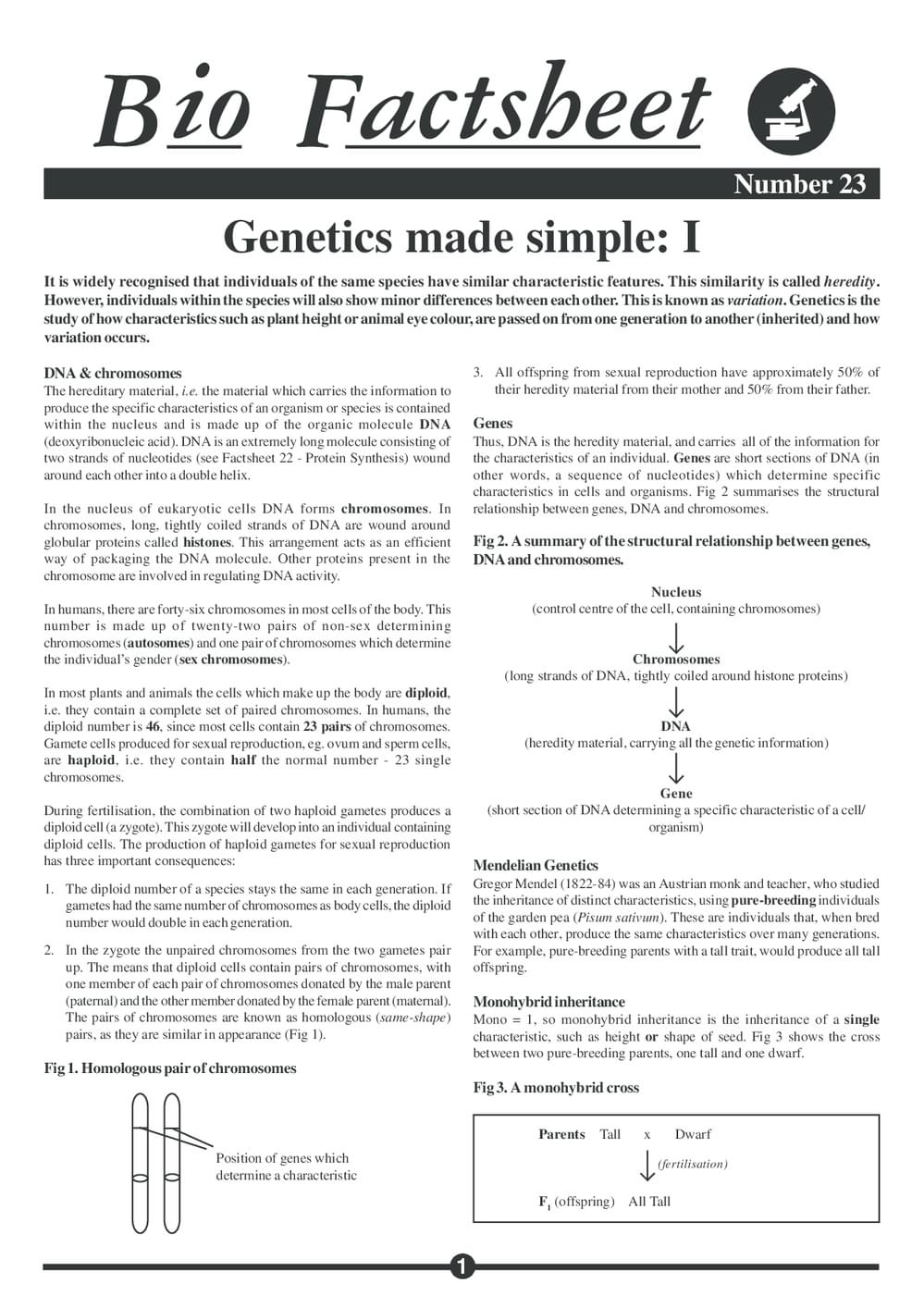 Genetics Made Simple I Curriculum Press Genetics made simple i curriculum press